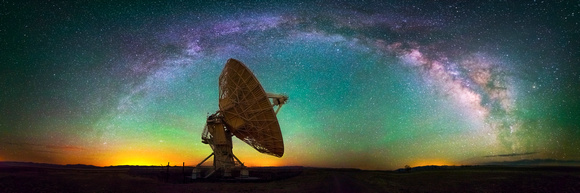 A Cosmic Song - VLA Panorama