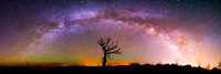 Milky Way Panorama - Bridge Across the Sky